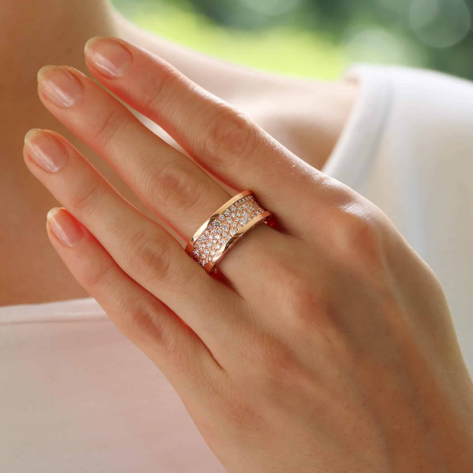 BAGUE BVLGARI B.ZERO DIAMANT