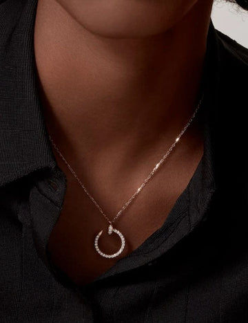 COLLIER Cartier juste un clou pavé