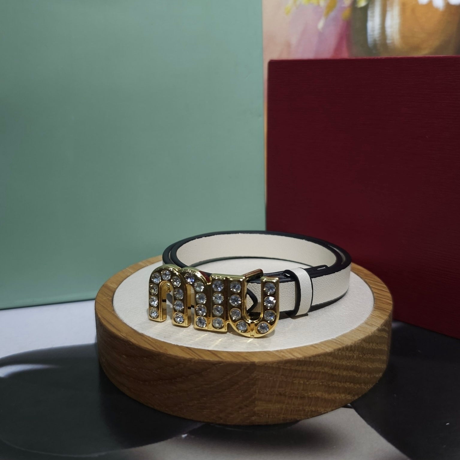 BRACELET MIU MIU CUIR