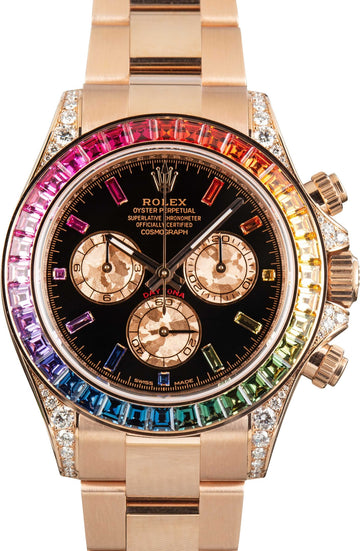 MONTRE Rolex Daytona 116595RBOW Rainbow Dial