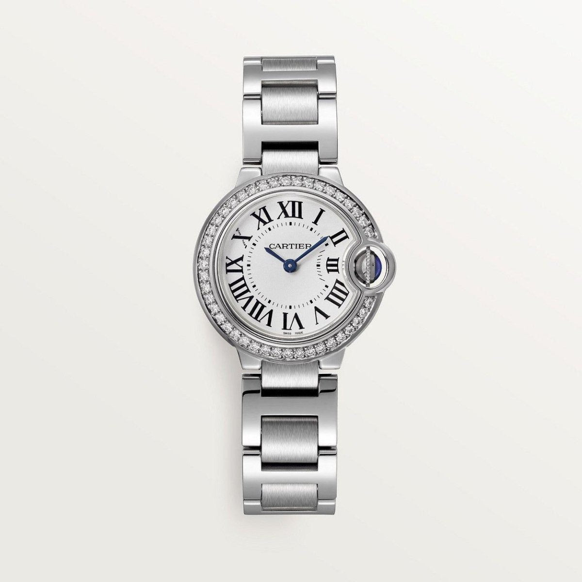 Montre Cartier - Ballon Bleu "Sertie Argenté"