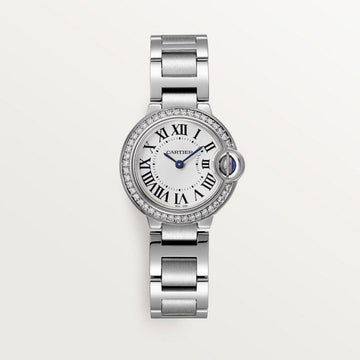 Montre Cartier - Ballon Bleu "Sertie Argenté"