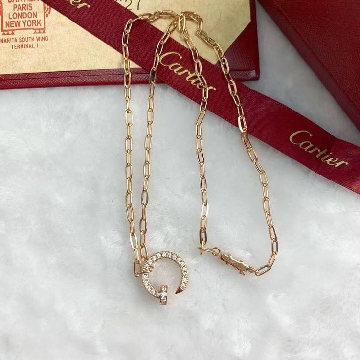 Collier Cartier la perle CLOU