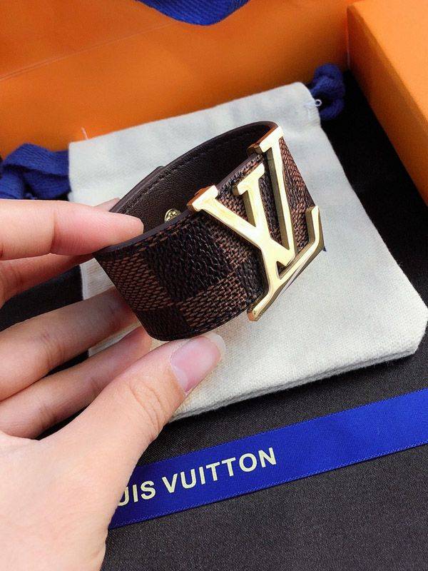 BRACELET LV CUIR LVL