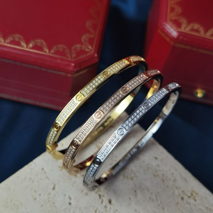 Bracelet Cartier Love Serti P01-AS