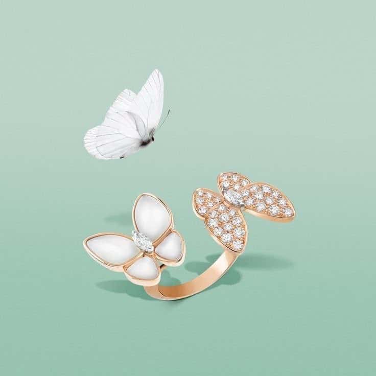 BAGUE VAN CLEEF & ARPELS PAPILLON