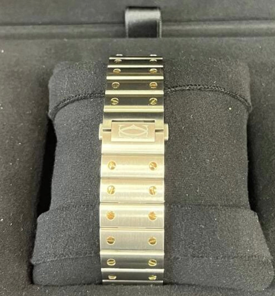 MONTRE CARTIER SKELETON Or-Argent