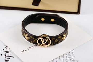BRACELET LOUIS VUITTON CUIR LV01F
