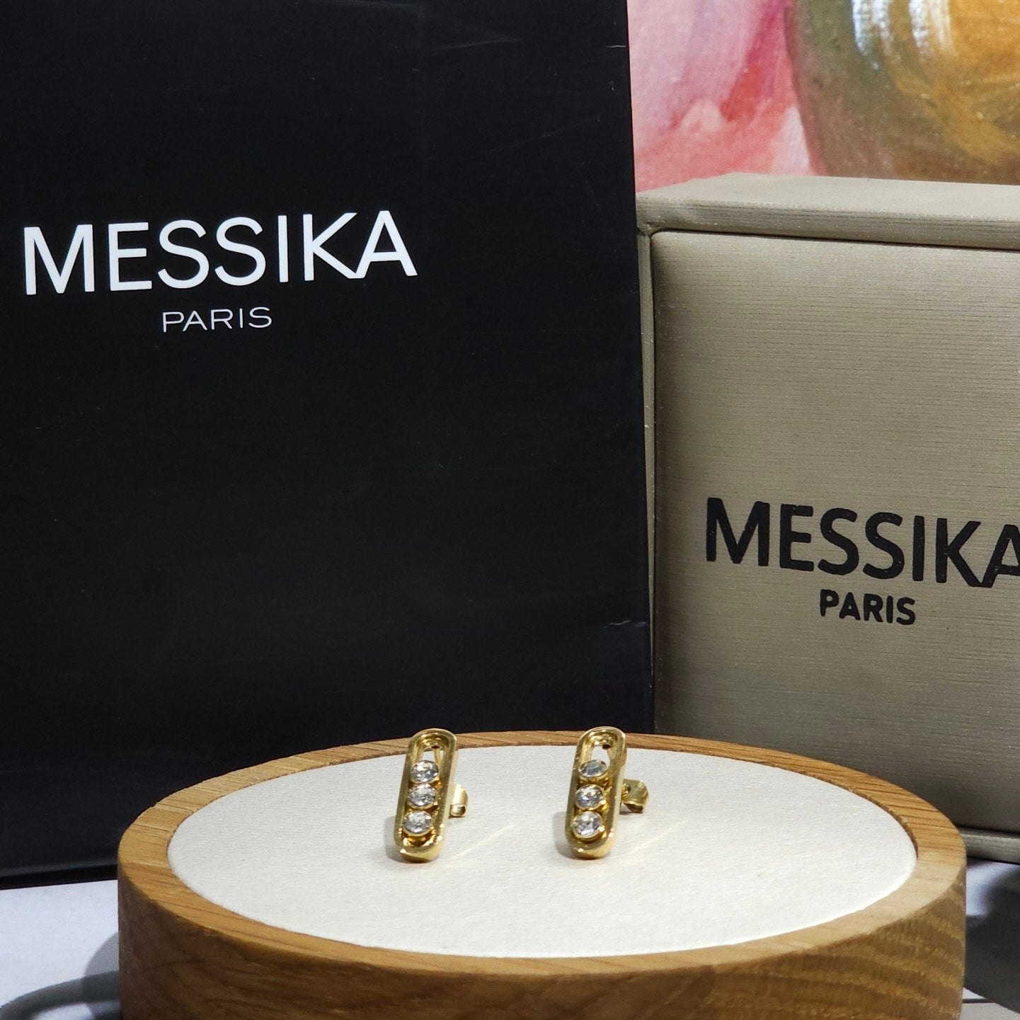 BOUCLES D'OREILLES MESSIKA SM Gold