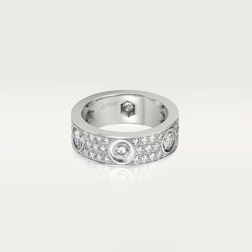 Bague Cartier Love Pave
