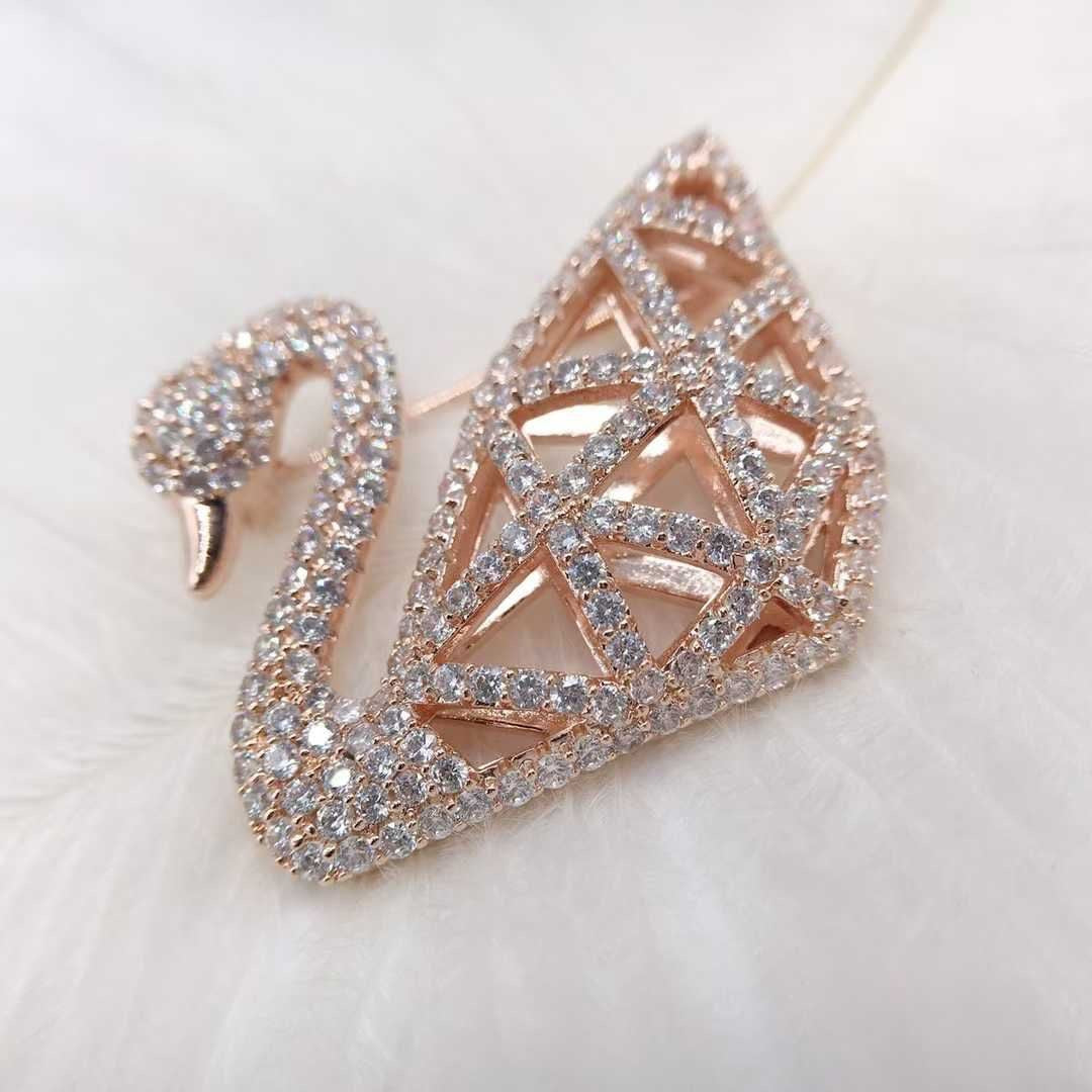 Broche Bronze SWAROVSKI
