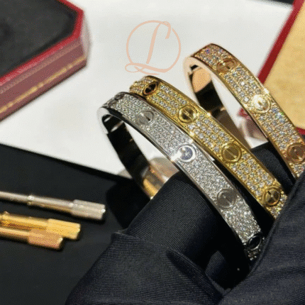 Bracelet Cartier Love Serti F01-AS